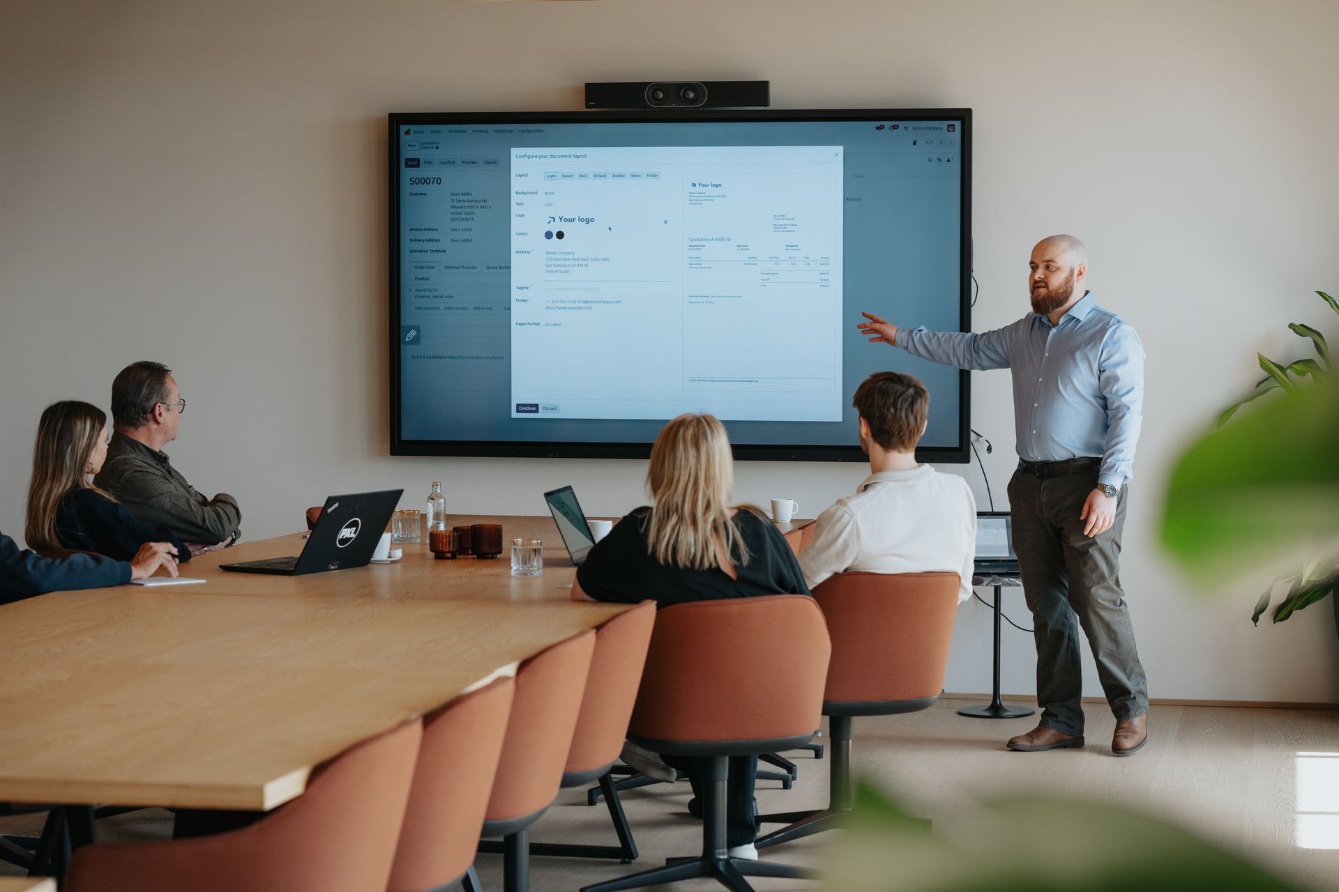 Een demo gegeven door Jorne van Helvert